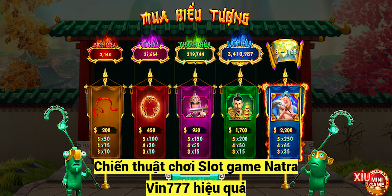 Chiến thuật chơi Slot game Natra Vin777 hiệu quả