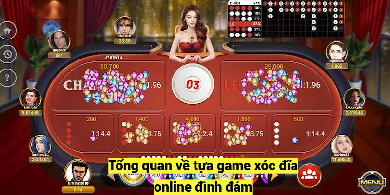 Tổng quan về tựa game xóc đĩa online đình đám