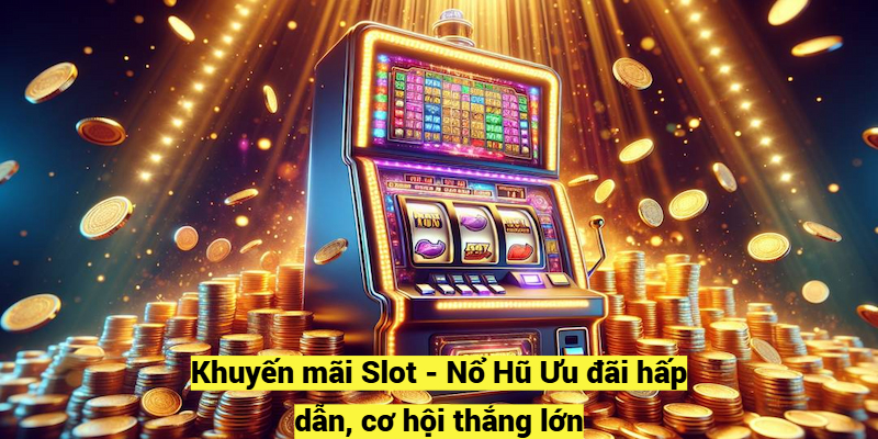 Khuyến mãi Slot - Nổ Hũ: Ưu đãi hấp dẫn, cơ hội thắng lớn